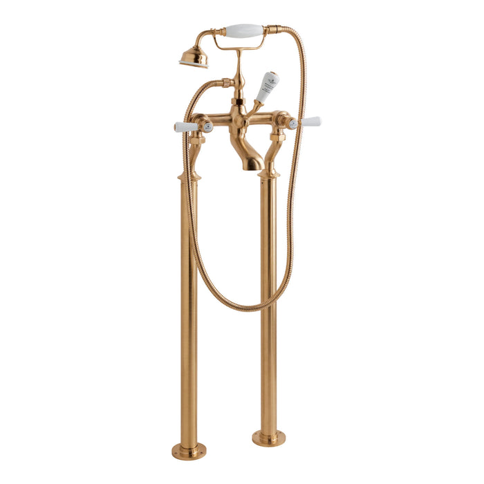 BC Designs Victrion Lever Deck Mounted Bath Shower Mixer