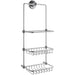 BC Designs Victrion Shower Tidy - Brushed Chrome - Shower