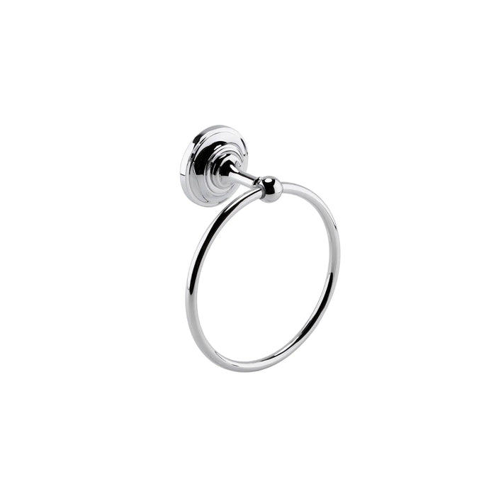 BC Designs Victrion Towel Ring - Brushed Chrome - Towel