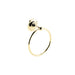 BC Designs Victrion Towel Ring - Gold - Towel Rails & Rings