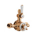 BC Designs Victrion Twin Exposed Shower Valve - Copper