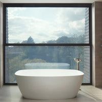 Bc Designs Vive Freestanding Double Ended Bath - 1610mm x
