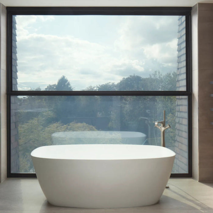 Bc Designs Vive Freestanding Double Ended Bath - 1610mm x