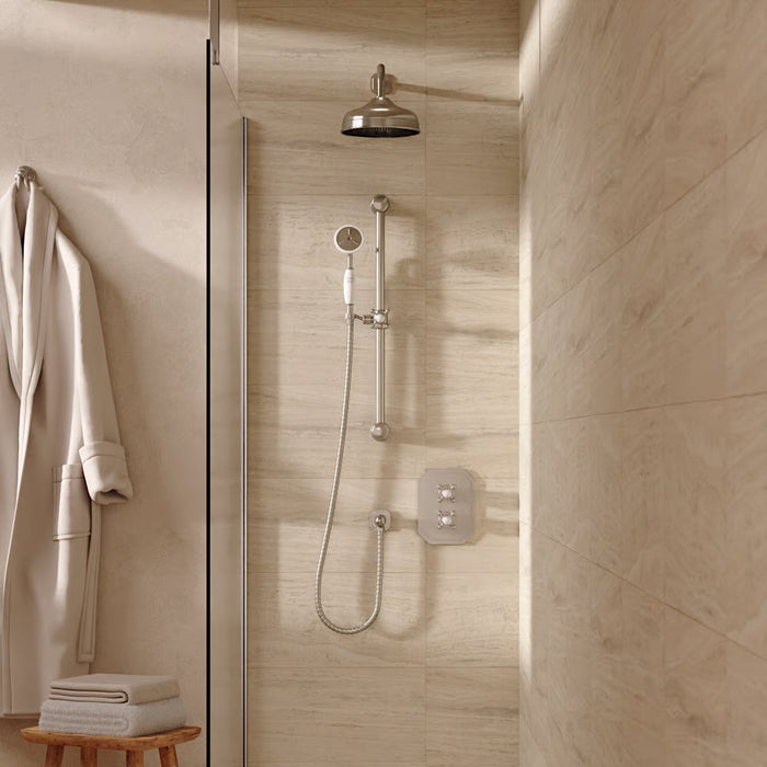 Crosswater Belgravia 600mm Slide Rail Handset & Hose