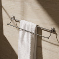Crosswater Belgravia Double Towel Rail - 600mm Long