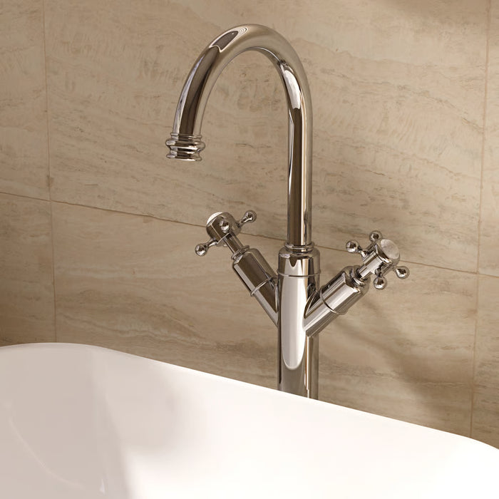 Crosswater Belgravia Deck Mounted Tall Basin Mixer Tap