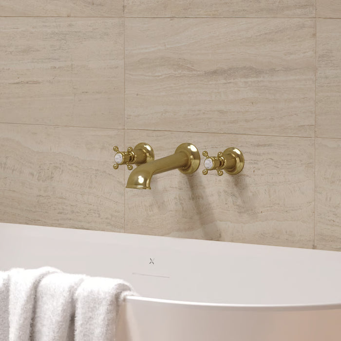 Crosswater Belgravia Crosshead Wall Stop Taps