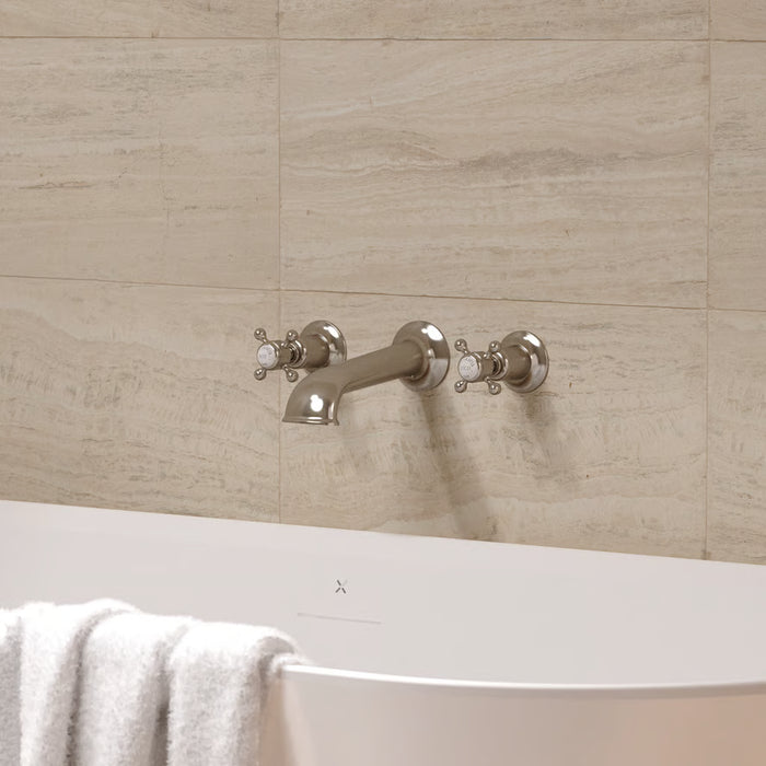 Crosswater Belgravia Crosshead Wall Stop Taps