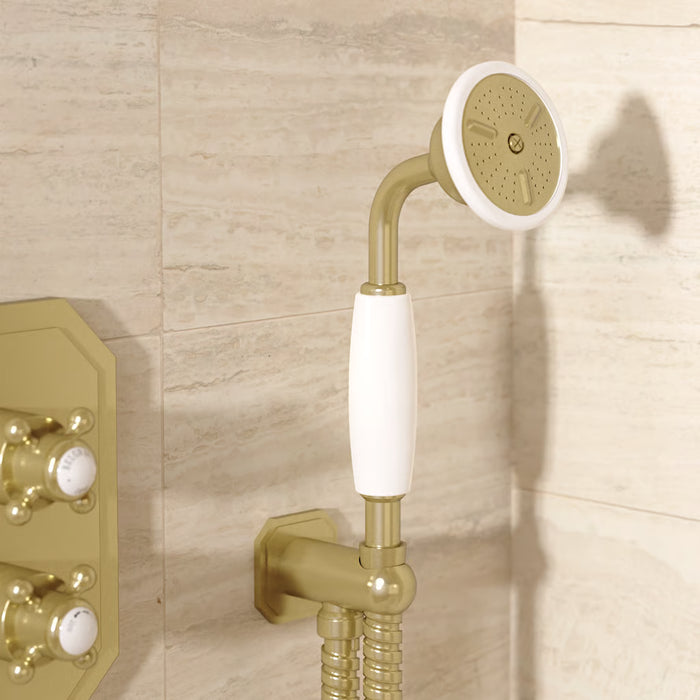 Crosswater Belgravia Shower Handset With Wall Outlet And Hose