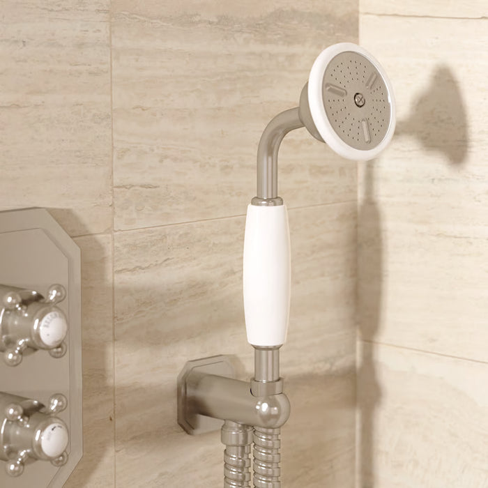 Crosswater Belgravia Shower Handset With Wall Outlet And Hose