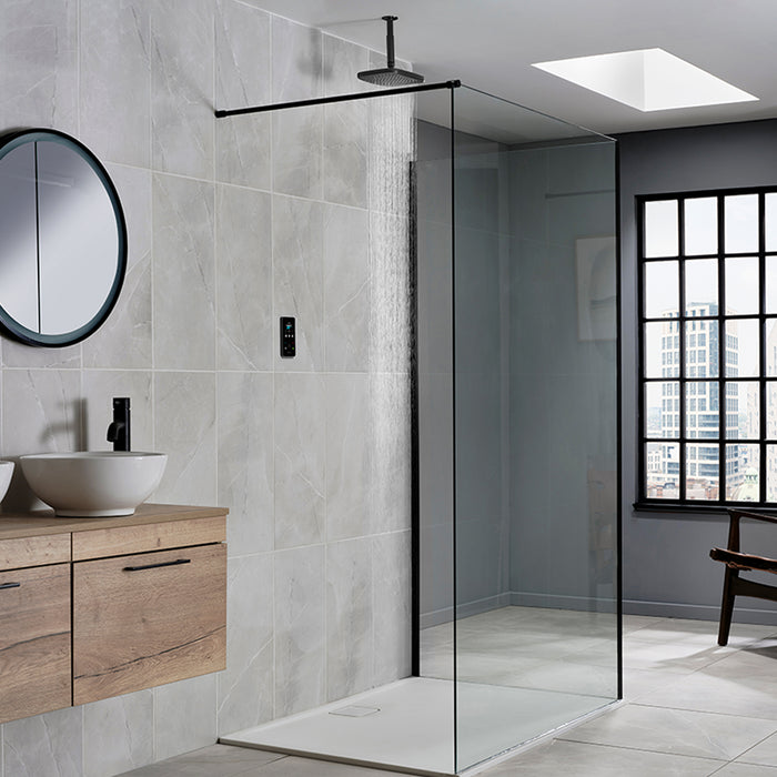 Triton ENVi Thermostatic Electric Shower with Ceiling Fed Fixed Head Kit