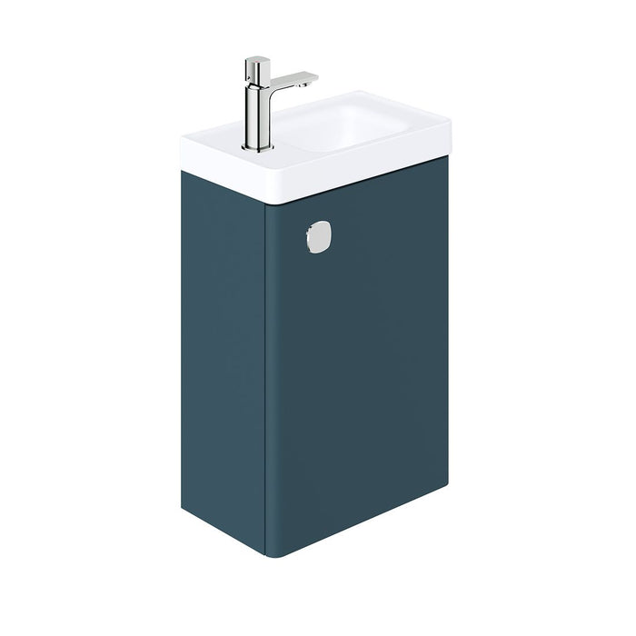 Vado Cameo 1 Door Wall Hung Vanity Unit With Basin - 400mm Wide - 1 Tap Hole