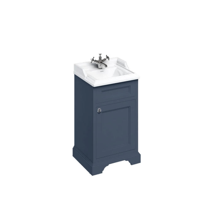 Burlington Classic 530mm 1 Door Floorstanding Vanity Unit with Basin