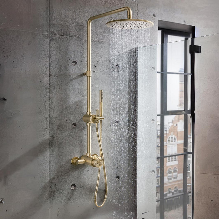 Crosswater Union Multifunction Thermostatic Shower Valve With Kit
