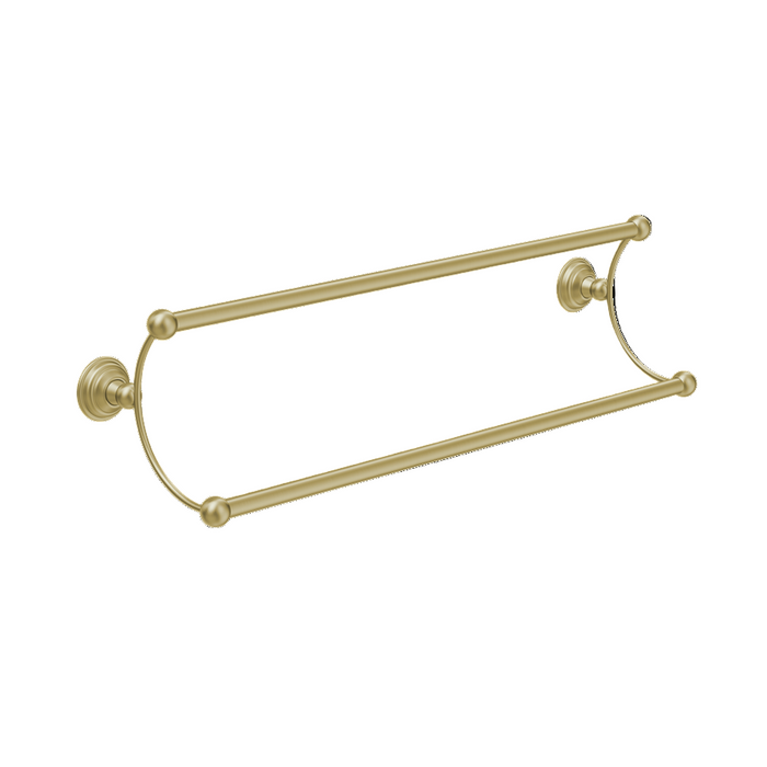 Crosswater Belgravia Double Towel Rail - 600mm Long