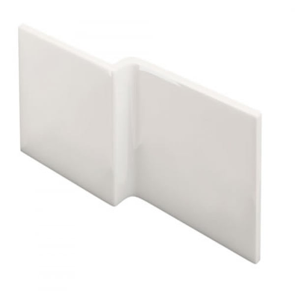 Britton - 1700mm x 540mm Ecosquare Bath Front Panel - White