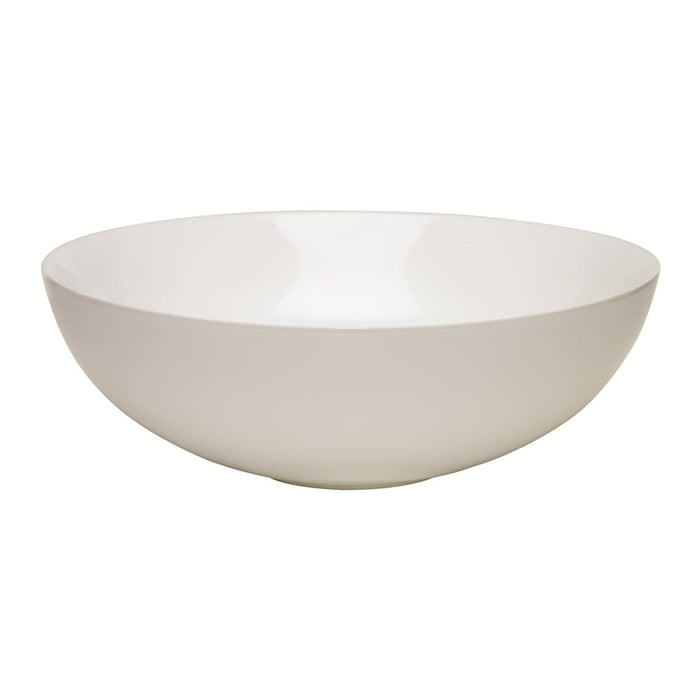 Britton Circus Countertop Basin - No TH - 390mm Wide - White