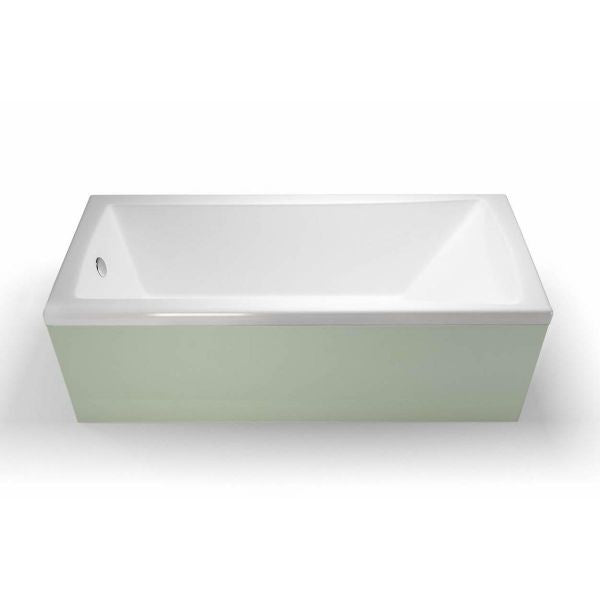 Britton Cleargreen Sustain Single Ended Bath - White 1600mm