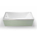 Britton Cleargreen Sustain Single Ended Bath - White 1700mm