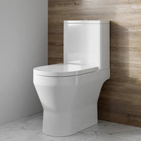 Britton Curve2 Rimless Open Back Close Coupled Toilet