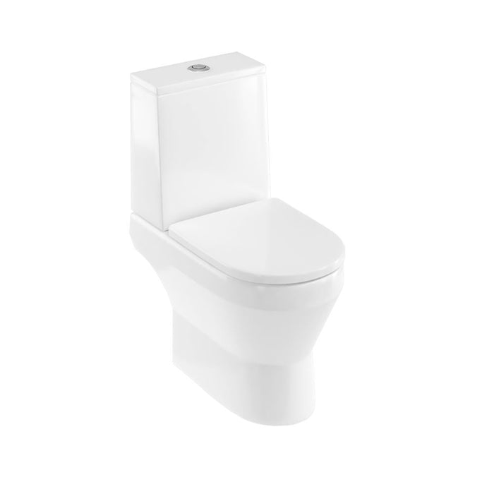 Britton Curve2 Rimless Open Back Close Coupled Toilet
