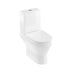 Britton Curve2 Rimless Open Back Close Coupled Toilet