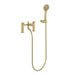 Britton Greenwich Bath Shower Mixer Tap - Brushed Brass Taps