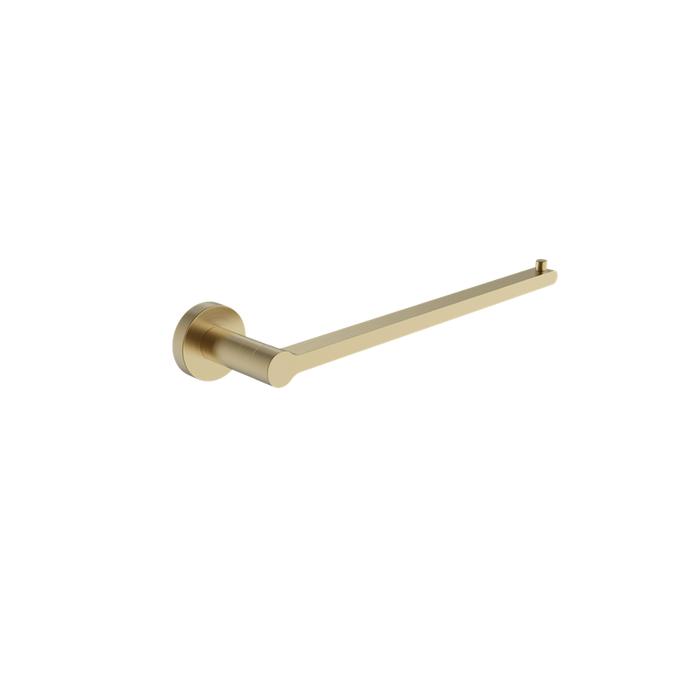 Britton Hoxton 2.0 Single Towel Holder - Brushed Brass