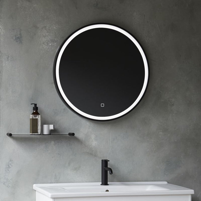 Britton Hoxton Led Illuminated Framed Mirror With Demister