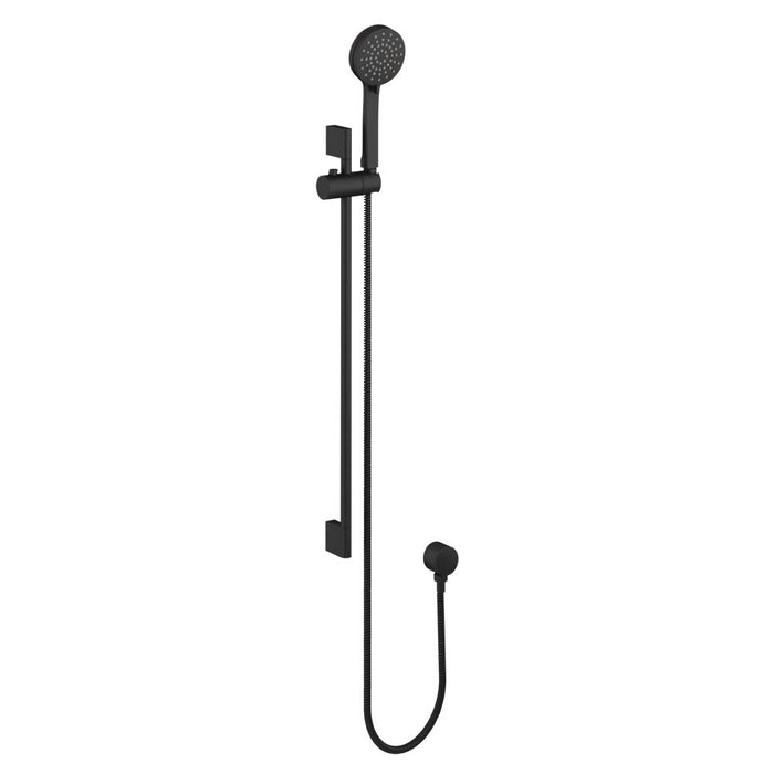 Britton Hoxton Shower Set With Outlet Elbow - Matt Black