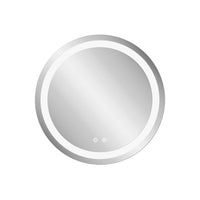 Britton Shoreditch Circular LED Mirror - Clear Illuminated