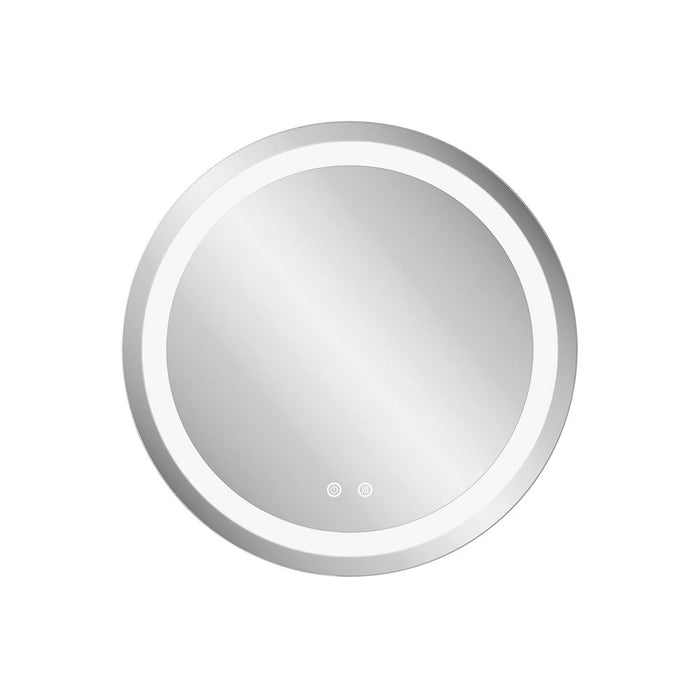 Britton Shoreditch Circular LED Mirror - Clear Illuminated