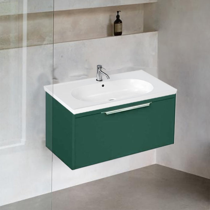 Britton Shoreditch Origin Rectangular Vanity Basin - 1 Tap