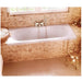 Britton Verde Double Ended Bath - White - Double Ended Baths