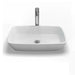 Britton Vicenza Natural Stone Countertop Basin - White