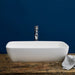 Britton Vicenza Natural Stone Countertop Basin - White