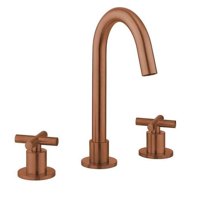 Crosswater MPRO Crosshead 3 Hole Deck Mounted Basin Mixer Tap