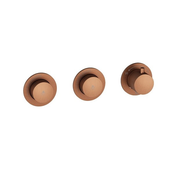 Crosswater Module MRPO 2 Outlet Thermostatic Concealed Shower Valve With Trim set And Rough