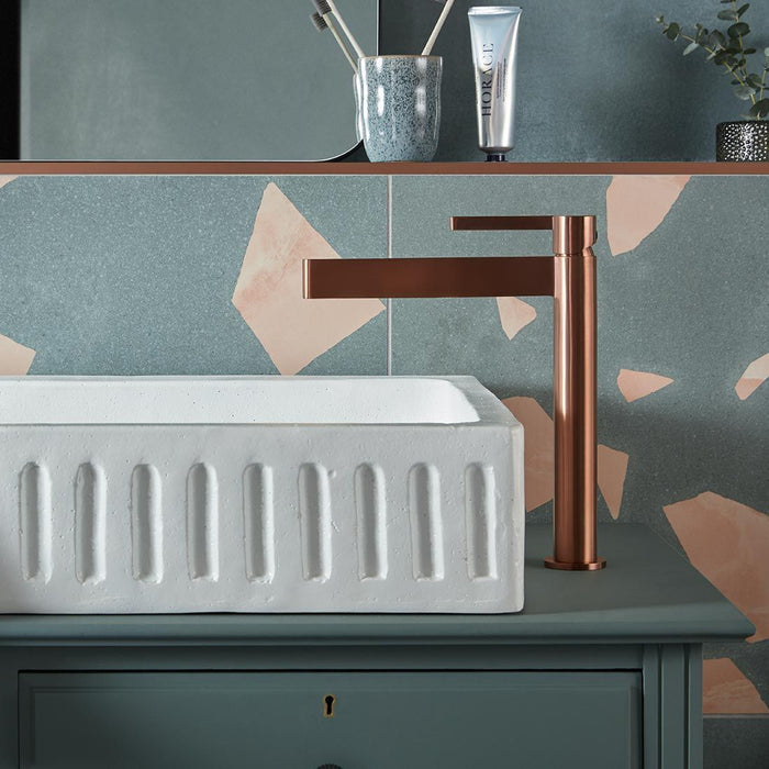 Vado Individual Edit Deck Mounted Cloakroom Tall Mono Basin Mixer Tap