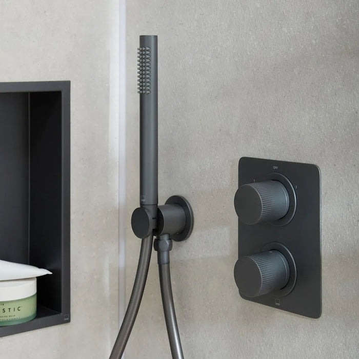 Vado Safari Slim Shower Handset with Outlet & Hose