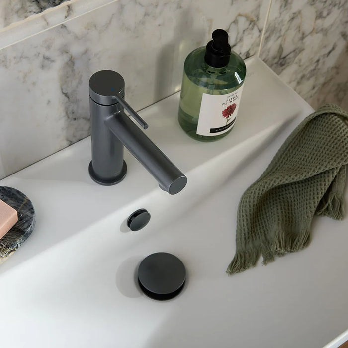 Vado Safari Lever Mono Basin Mixer Tap with Universal Waste