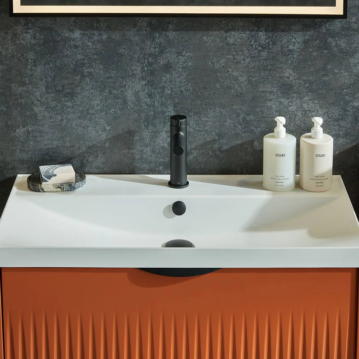 Vado Safari Lever Mono Basin Mixer Tap for Low Pressure System with Universal Waste