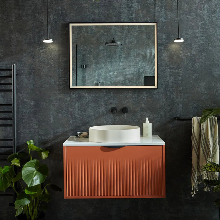 Vado Safari Lever 2 Hole Wall Mounted Basin Mixer Tap