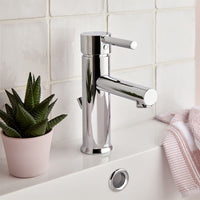 Vado Nuri Mono Basin Mixer Tap With Pop-Up Waste - Chrome