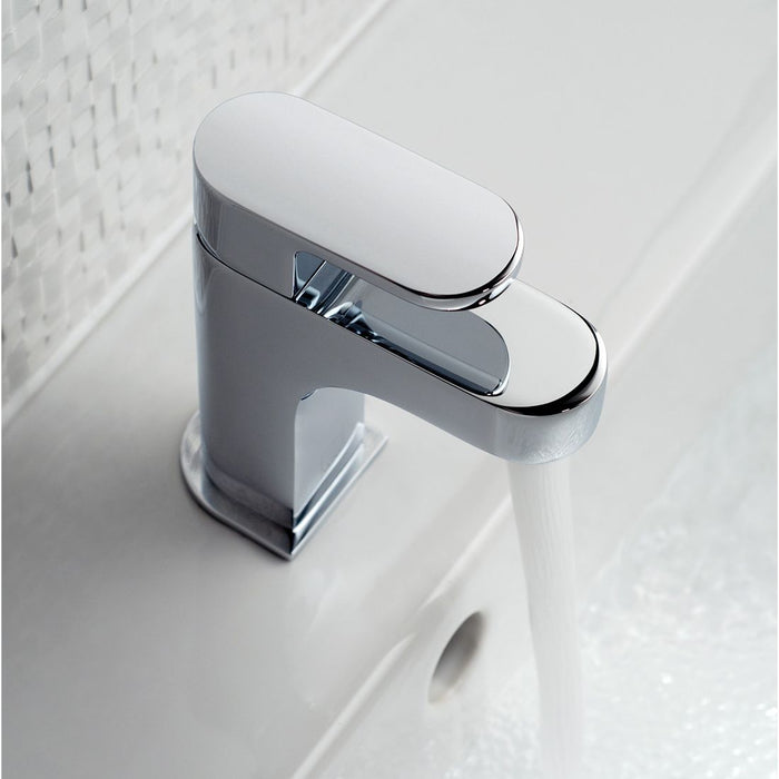 Vado Life Mini Mono Basin Mixer Tap With Universal Waste - Chrome
