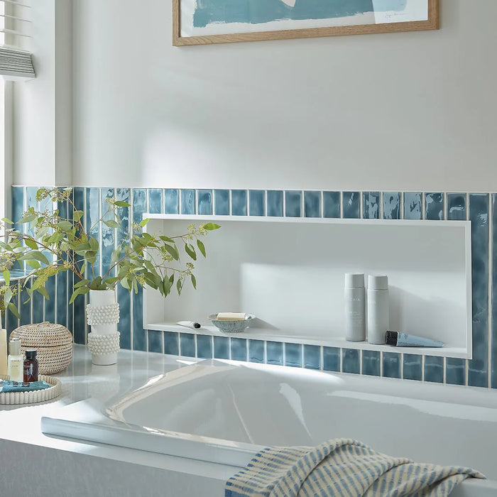 Vado Muse Rectangular Recessed Wall Shower Niche