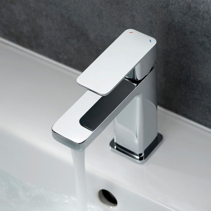 Vado Phase Mono Basin Mixer Tap With Universal Waste - Chrome