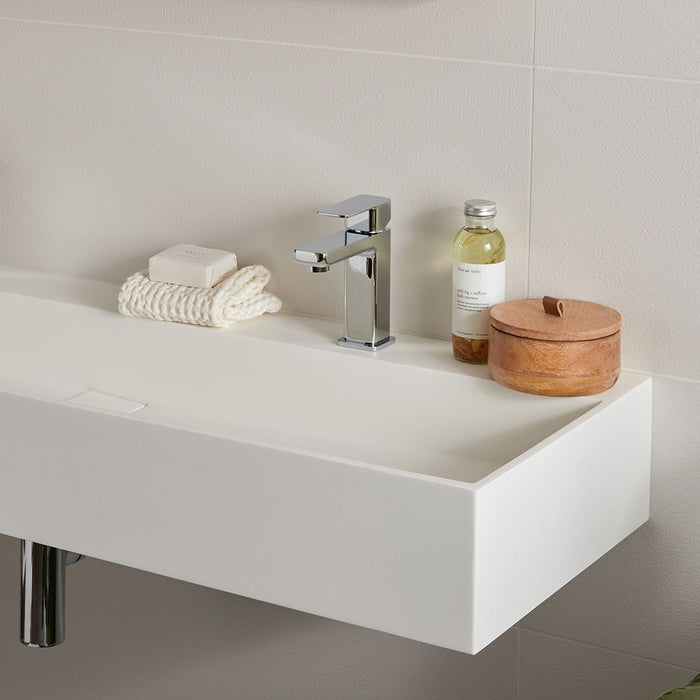 Vado Phase Mono Basin Mixer Tap Without Waste - Chrome