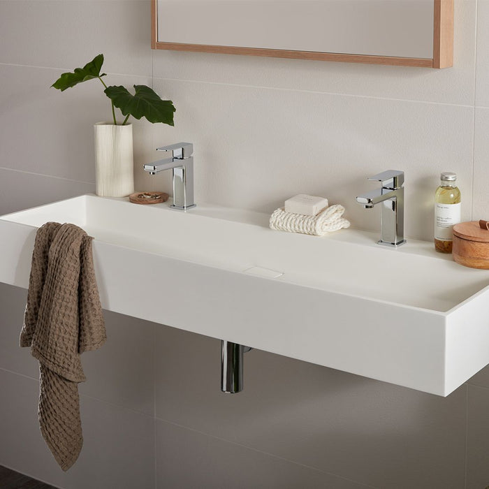 Vado Phase Mono Basin Mixer Tap Without Waste - Chrome