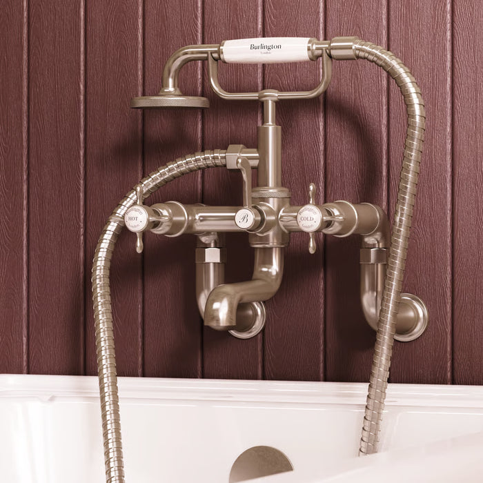 Burlington Guild Wall Mounted Bath Shower Mixer Tap